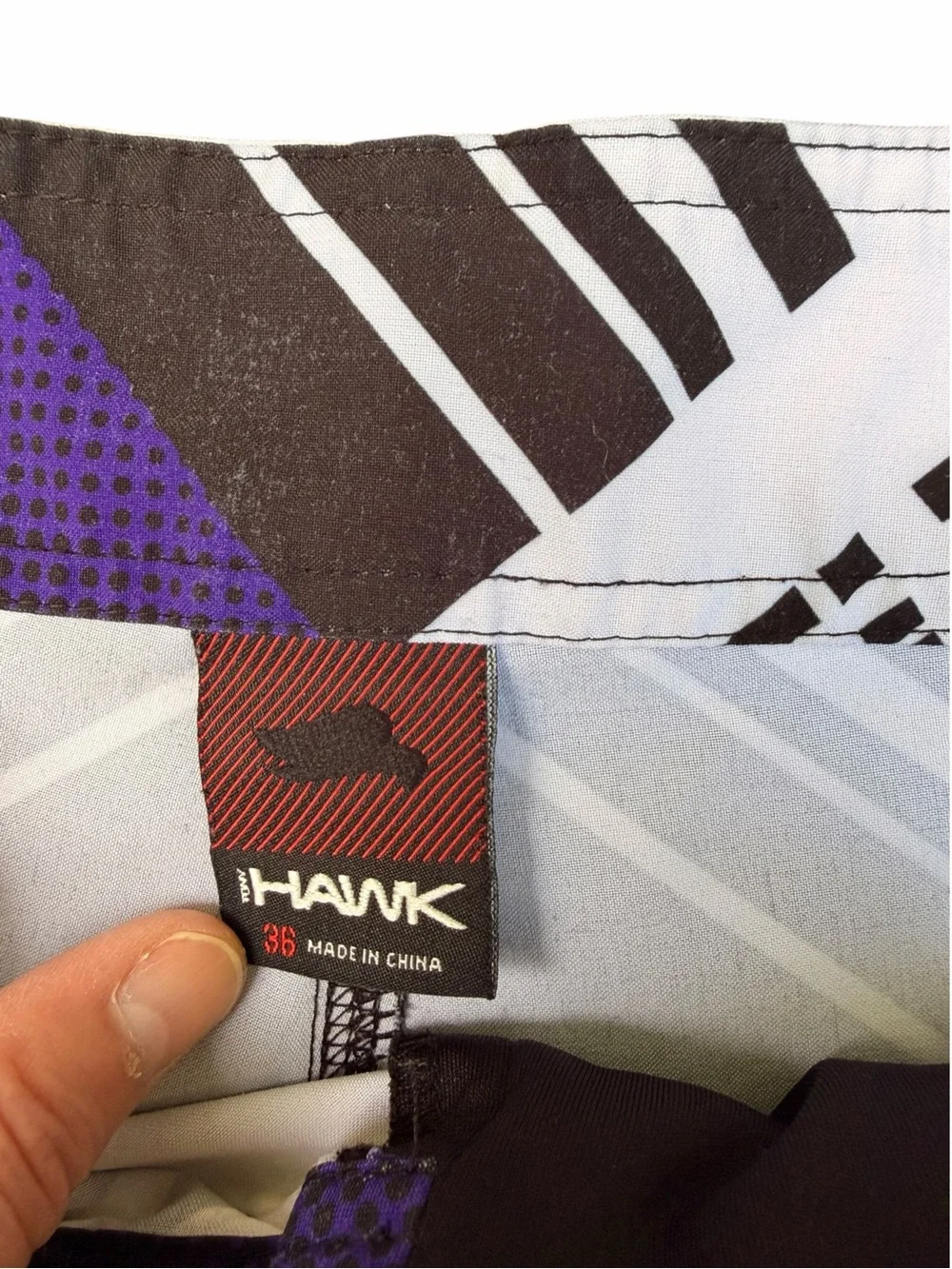 Tony Hawk waist fabric